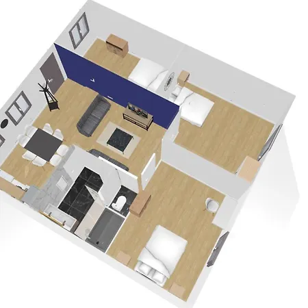 Appartement Le Blue Sight - Homy Montluçon