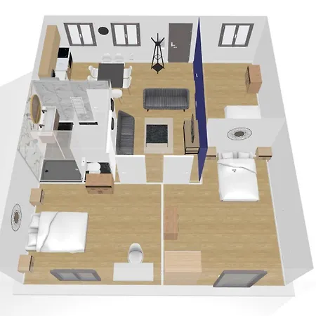 Le Blue Sight - Homy Appartement *