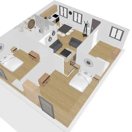 Le Blue Sight - Homy Appartement Montluçon